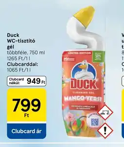 Tesco Duck WC-tisztít gél ajánlat