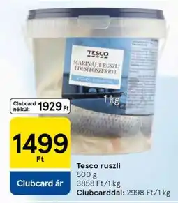 Tesco Tesco ruszli ajánlat