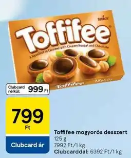 Tesco Toffifee mogyorós desszert ajánlat