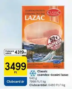 Tesco Classic csendes-óceáni lazac ajánlat