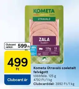 Tesco Kometa Útravaló szeletelt felvágott ajánlat