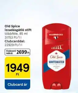 Tesco Old Spice izzadásgátló stift ajánlat