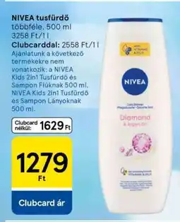 Tesco NIVEA tusfürdő ajánlat