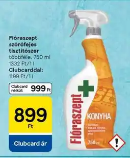 Tesco Flóraszept szórófejes tisztítószer ajánlat