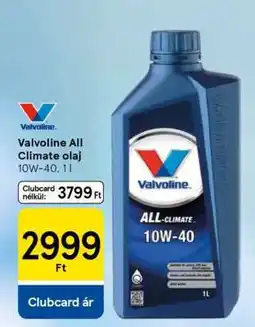 Valvoline All Climate olaj 10W-40, 1 l