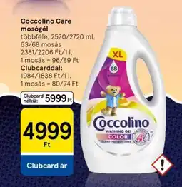 Tesco COCCOLINO CARE Mosógél ajánlat