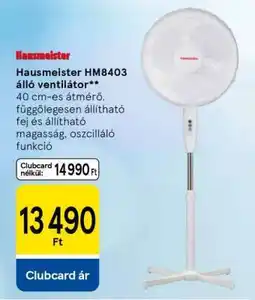 Tesco Hausmeister HM8403 álló ventilátor ajánlat