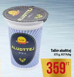 Coop Tallér aludttej ajánlat