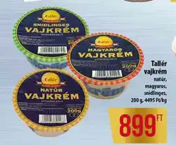 Coop Tallér vajkrém ajánlat