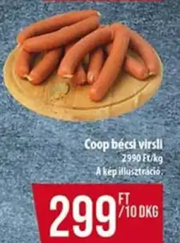 Coop Coop bécsi virsli ajánlat