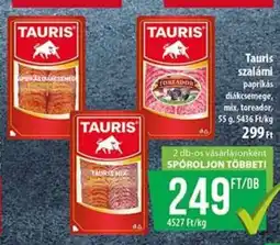 Coop Tauris szalámi ajánlat