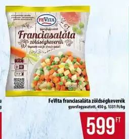 Coop FeVita franciasaláta zöldségkeverék ajánlat