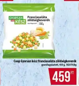 Coop Coop Gyorsan kész franciasaláta zöldségkeverék ajánlat