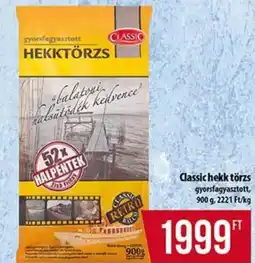 Coop Classic hekk törzs ajánlat