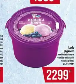 Coop Ledo jégkrém ajánlat
