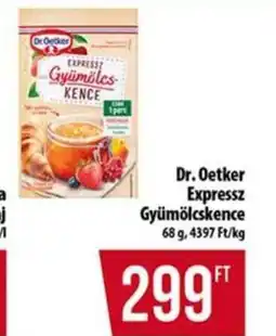 Coop Dr. Oetker Expressz Gyümölcskence ajánlat