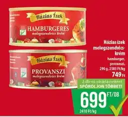 Coop Házias Ízek melegszendvics- krém ajánlat