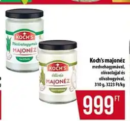 Coop Koch's majonéz ajánlat