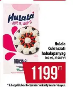 Coop Hulala Cukrászati habalapanyag ajánlat