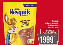 Coop Nesquik instant cukrozott kakaóitalpor ajánlat