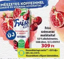 Coop Friss szénsavas malátaital ajánlat
