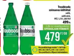 Coop Traubisoda szénsavas üdítőital ajánlat