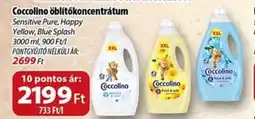 Coop Coccolino öblítőkoncentrátum ajánlat
