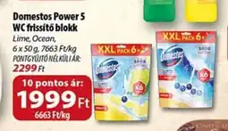 Coop Domestos Power 5 WC frissítő blokk ajánlat
