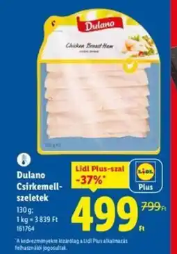 Lidl Dulano Csirkemell- szeletek ajánlat