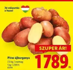 Lidl Piros újburgonya ajánlat