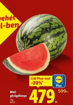 Lidl Mini görögdinnye ajánlat