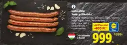 Lidl Grillmeister Sertés grillkolbász ajánlat
