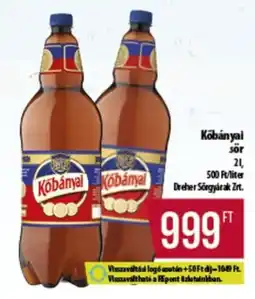 Coop Kōbányai Sör ajánlat