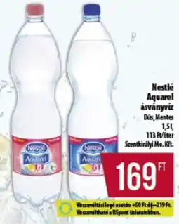 Coop Nestlé Aquarel ásványvíz ajánlat