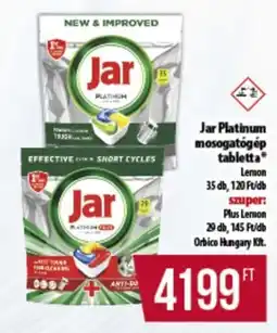 Coop Jar Platinum mosogatógép tabletta ajánlat