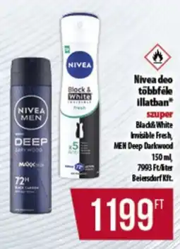 Coop Nivea deo többféle illatban ajánlat