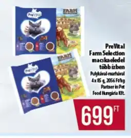 Coop PreVital Farm Selection macskaeledel több ízben ajánlat