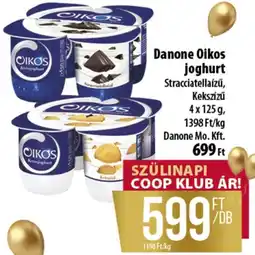 Coop Danone Oikos joghurt ajánlat