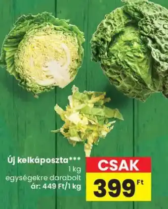 Spar Új kelkáposzta ajánlat