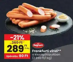 Spar Regnum Frankfurti virsli ajánlat