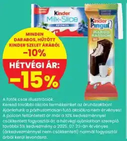 Spar Kinder szelet ajánlat