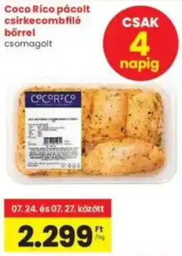 Interspar Coco Rico pácolt csirkecombfilé bőrrel ajánlat