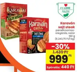 Interspar Karaván sajt steak ajánlat