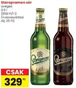 Interspar Staropramen sör ajánlat