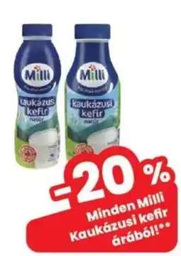Interspar Milli Kaukázusi kefir ajánlat