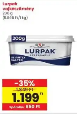 Interspar Lurpak vajkészítmény ajánlat