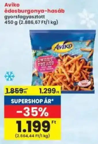 Interspar Aviko édesburgonya-hasáb ajánlat