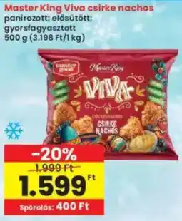 Interspar Master King Viva csirke nachos ajánlat