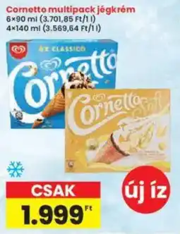 Interspar Cornetto multipack jégkrém ajánlat