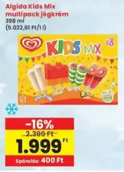 Interspar Algida Kids Mix multipack jégkrém ajánlat